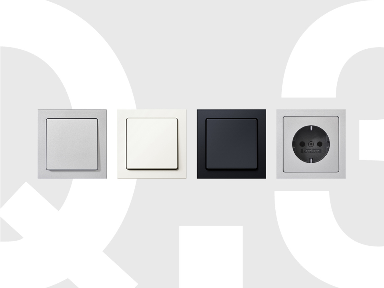 Berker Q.3 bei Aziz Osman Elektroinstallation in Gießen
