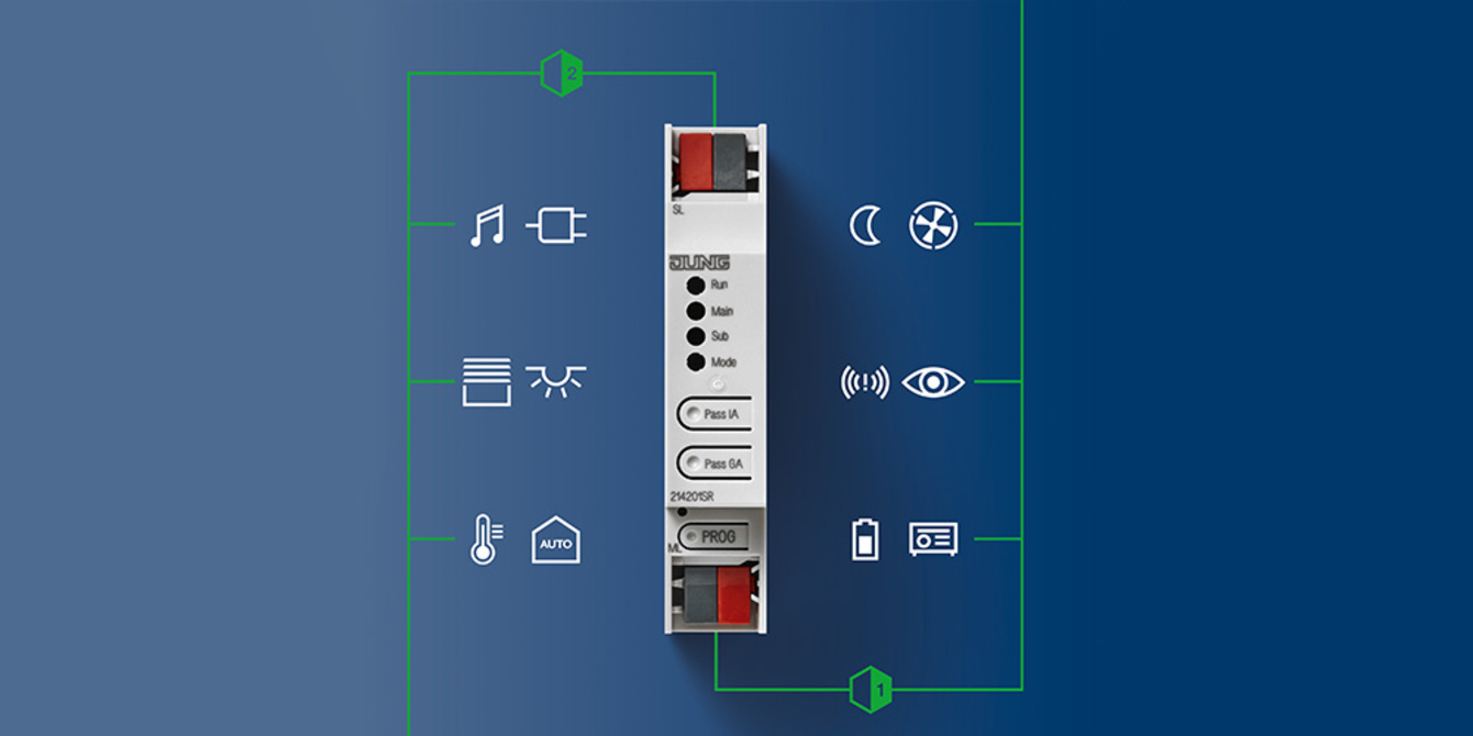 KNX Bereichs- und Linienkoppler bei Aziz Osman Elektroinstallation in Gießen